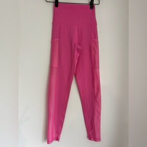 Offline aerie Pink High-Waisted Leggings 7/8